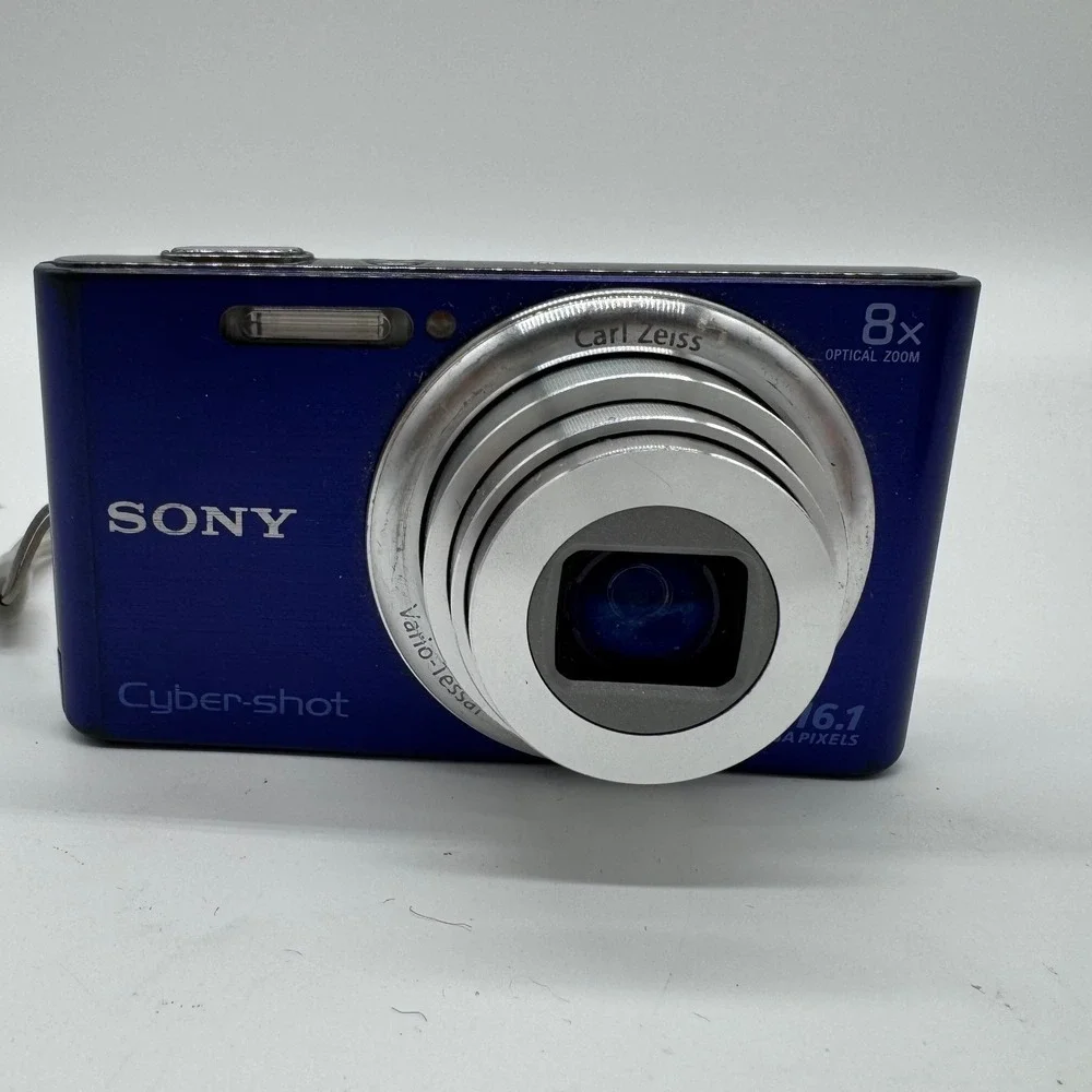 Sony Cyber-shot DSC-W730 16.1MP Digital Camera Blue FOR PARTS REPAIR